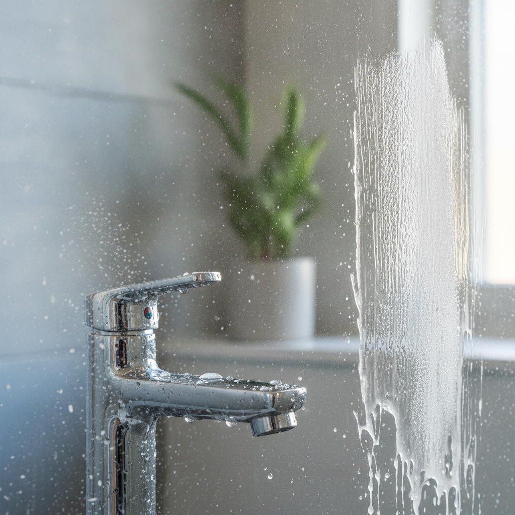 Hard Water Stain Removal no people