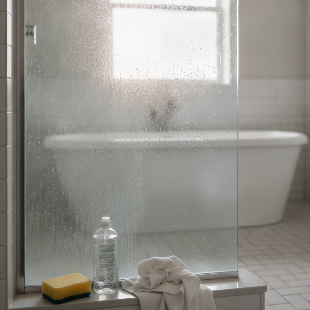 Hard Water Stain Removal No people