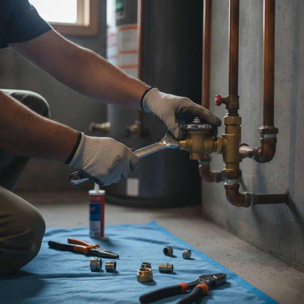 Water Pressure Repair just hands